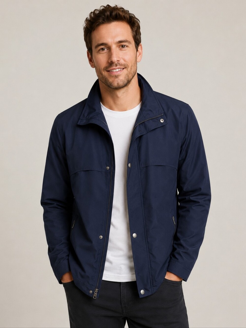 Navy Blue Lightweight Retreat Jacket Size M/M